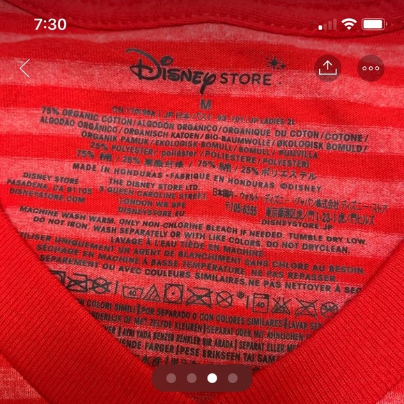 Disney T-shirt NWT - Picture 3 of 3